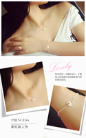 Colliers Marguerites en Argent 925 Nouvelle Tendance pour Femme, Vente en Gros Usine, Bijoux Cadeau Idéal pour les Fêtes