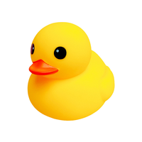 Clé USB / Clé USB en forme de canard en caoutchouc 3D personnalisée en silicone avec 8 Go/16 Go/32 Go/64 Go/128 Go