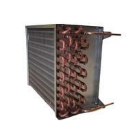 Serpentín Evaporador de Tubo de Cobre con Aletas, Condensador de Aire Acondicionado, Intercambiador de Calor para Refrigeración, Enfriador de Superficie