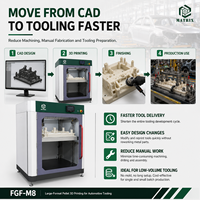 Imprimante 3D industrielle automatique en aluminium pour l'inspection des fixations automobiles, les outils, les prototypes, le filament PLA, nouveauté