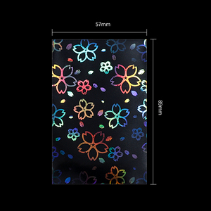 Nuovo!!! Golden Flower 5000 pezzi ologramma KPOP maniche per carte fotografiche, maniche olografiche per schede PC LOMO - Product Image 6