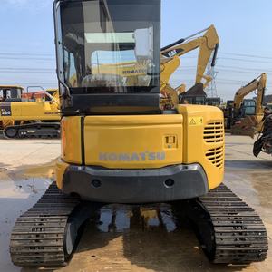 Usato Komatsu PC55MR Mini escavatore 5.5Ton coda Zero oscillazione solo macchina di seconda mano motore Yanmar larga 980mm in buone condizioni - Product Image 3