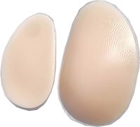 2 Pièces Auto-adhésif Silicone Rembourré Push Up Fesses Femme Rehausseur Rembourré