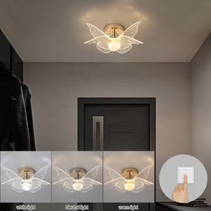 Schmetterling-Veranda-Deckenleuchte: Luxuriös, Schlicht für Flur und Korridor, Kreative Foyer- und Balkonlampe - Product Image 3