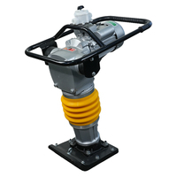 VIBROTECH Compacte et Portable, Pilon Vibratoire de Construction Industrielle, Pilon de Compactage de Sol avec Moteur 5.5-6.5HP, Nouveau Modèle 1