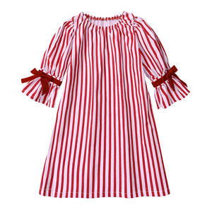 Autunno inverno ragazzo ragazza natale pigiami a manica lunga in cotone <span class=keywords><strong>pigiama</strong></span> 2 pezzi Set <span class=keywords><strong>pigiama</strong></span> per bambini Pjs camicia da notte vestito - Product Image 3