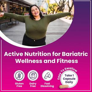 Multivitamines Bariatriques Premium aux Extraits de Plantes pour Soutenir l'Énergie, l'Immunité et la Récupération - Capsules Multivitaminées Bariatriques - 90 Capsules - Product Image 6