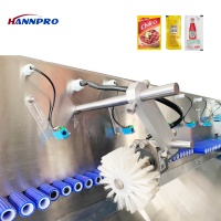 Supplément bâtonnets de poudre sachets de boissons solides sachets de granulés machine de tri trieur de sachets de snacks avec bande transporteuse automatique