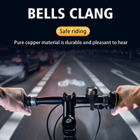 Cloche de vélo classique pour étui de cloche AirTag support de vélo étanche cloche de vélo pour Air Tag GPS Tracker accessoires de vélo