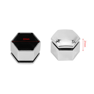 Tuercas de rueda Buick Regal T52, tapas hexagonales de 22mm con herramienta de extracción para reemplazo de ruedas, accesorio de reparación - Product Image 5