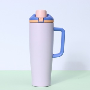 Insulated Water <b>Bottle</b> 40oz Large Capacity With Handle 304 Stainless Steel Double Wall Travel <b>Thermos</b> Cup - Product Image 2