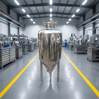 Ventes directes d'usine Fermenteur de bière conique monocouche de taille personnalisée 100L