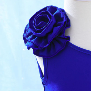 ชุดเดรสเด็กผู้หญิง ดีไซน์สวยหรู สำหรับฤดูร้อน เนื้อผ้าระบายอากาศดี ทรงเอไลน์ ความยาวปานกลาง แบบไหล่เดียว สไตล์เจ้าหญิง - Product Image 4