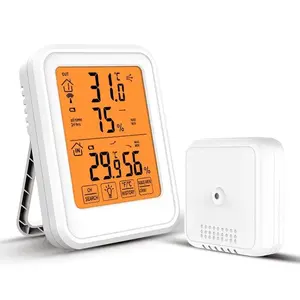 電子LCDデジタルディスプレイ温度計湿度計ワイヤレス温度および湿度モニター