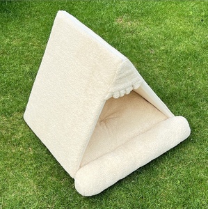 Chenil pour <span class=keywords><strong>chien</strong></span> en coton pliable lavable tente lit pour chiot ou chat intérieur extérieur maison jouer fournitures pour animaux de compagnie <span class=keywords><strong>chien</strong></span> tipi - Product Image 2