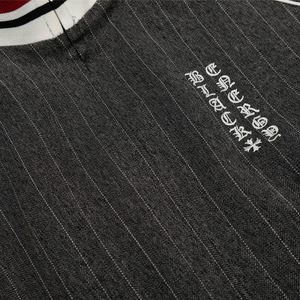 Cleanfit Spring Vertical Striped Casual Sports Suit <strong>Men</strong> Stand Collar Jacket Trendy Color-Block Double-Waistband Straight-<strong>Leg</strong> - Product Image 3