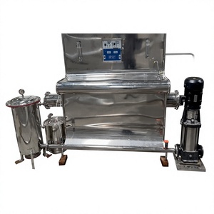 Machinerie de traitement de l'eau par osmose inverse en acier inoxydable avec pompe 380V de qualité industrielle - Product Image 5