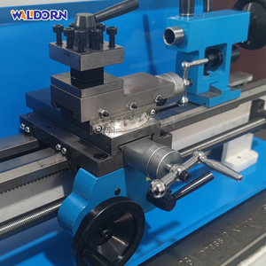 Home Workshop Benchtop Variable Speed Electric Turning <b>Drilling</b> Cutting Tool <b>Mini</b> Metal Lathe - Product Image 2