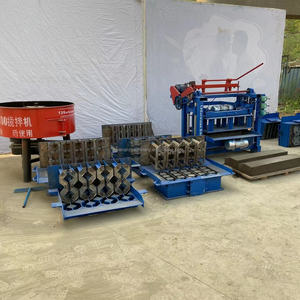 Liên động gạch Máy xi măng khối bê tông máy làm rỗng tự động gạch lát nền Máy làm - Product Image 3