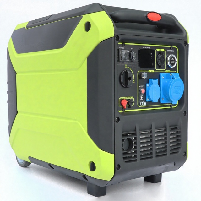 5.5 kW Small Handheld Silent Variable Frequency Electric Starter Gasoline Generator Outdoor Camping Home Emergency Equipment