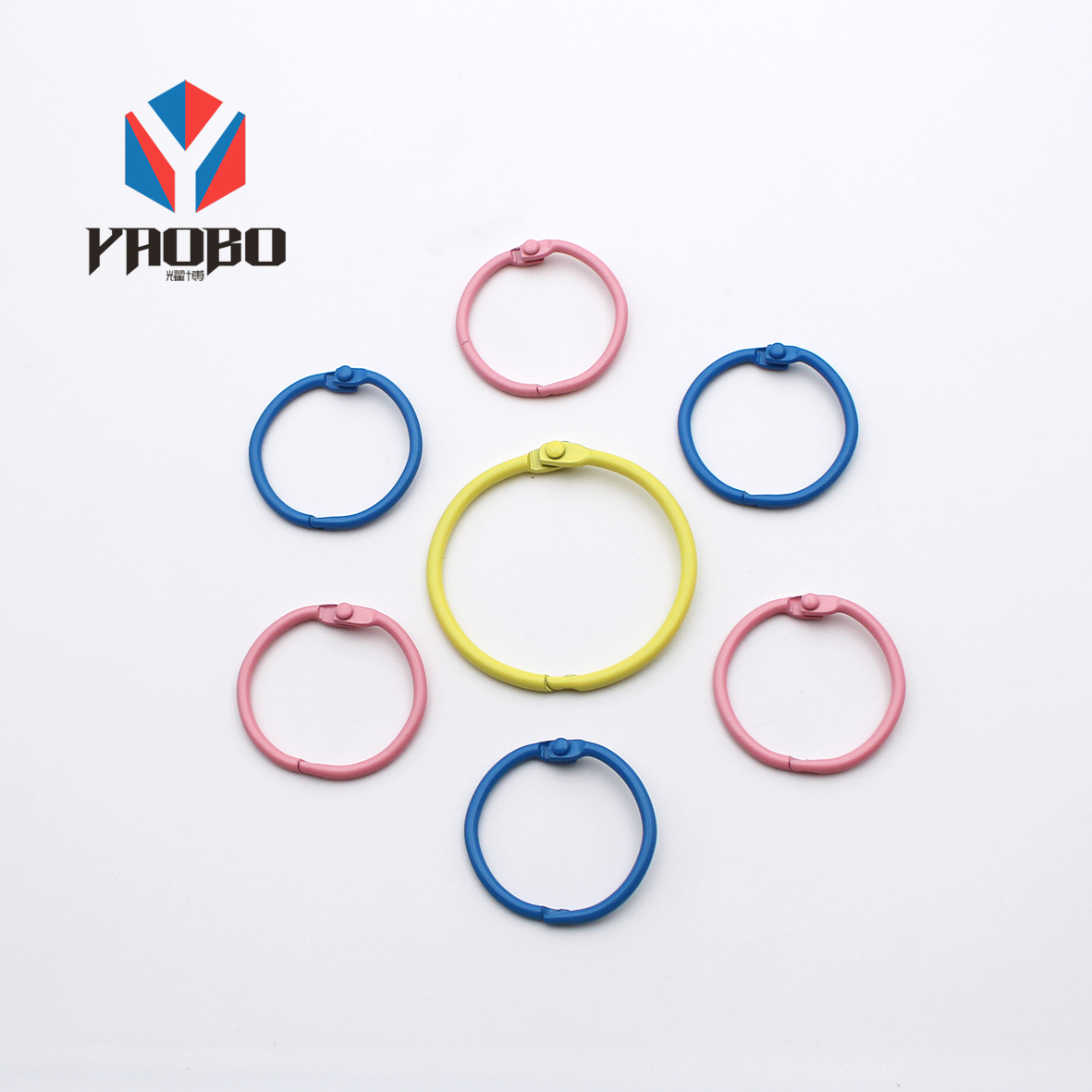 Модное высококачественное металлическое античное латунное кольцо для книг