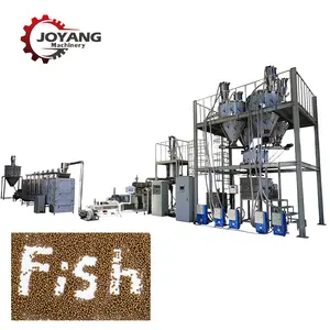 ماكينة وطارد سمك وإطعام سمك الروبيان أوتوماتيكية بالكامل 400 - 500 كيلو جرام/ساعة، ماكينة معالجة طعام الأسماك