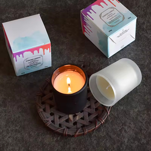 Bougie parfumée artisanale de haute qualité, écologique, à base de cire de soja, pour la maison, aide au sommeil, coffret cadeau pour les fêtes - Product Image 2