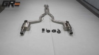 Échappement arrière Valvetronic en acier inoxydable pour Ford Mustang 5.0L V8 2015-2018, surface brossée, silencieux de performance amélioré
