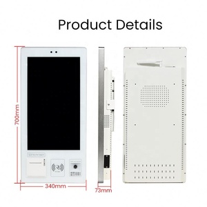 Kiosque de paiement avec écran Full HD 21,5/23,8/32 pouces, reconnaissance faciale, clavier métallique et affichage QR/code-barres – Conception et développement originaux - Product Image 4