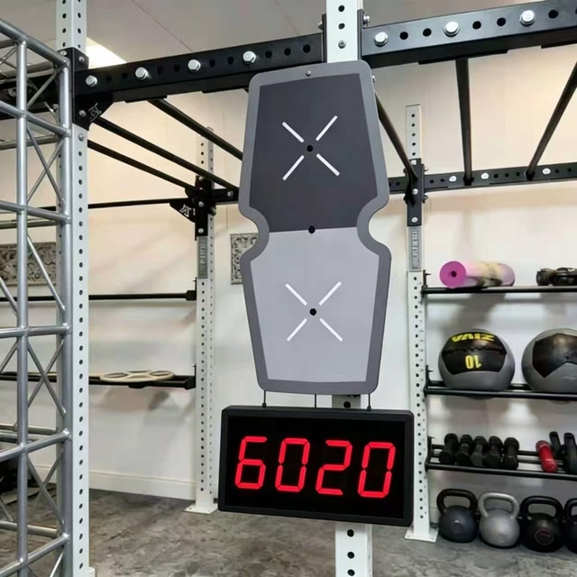 CHEETIE Wallball Counter Automatic Laser Counting Medicine Ball Target Reps Counter for Training Crossfit Hyrox Home Gym