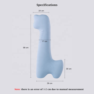 Travesseiro De Corpo Longo para Adultos Grande Gravidez Postura Almofadas Espuma De Memória Side Sleeper Almofadas De Corpo Inteiro - Product Image 5