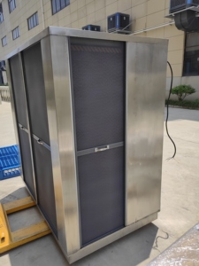 พัดลมม่านน้ำแบบบูรณาการสแตนเลสเครื่องปรับอากาศระบายความร้อนด้วยน้ำสำหรับโรงงานการประชุมเชิงปฏิบัติการ - Product Image 5