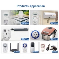 Temporizador digital Odm disponible, temporizador programable mensual, 12 semanas, gran oferta