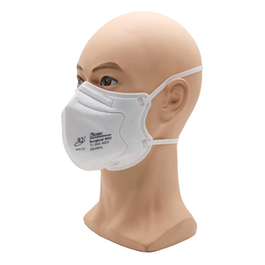 NIOSH หน้ากาก N95แบบใช้แล้วทิ้งผ้าใยสังเคราะห์พับได้หน้ากาก N95ทางการแพทย์ - Product Image 2