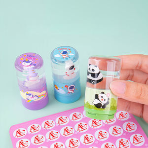 แสตมป์ยางสำหรับครูที่มีหมึกในตัวตัวตัว<span class=keywords><strong>รีวิว</strong></span>โลกน้ำแสตมป์แฟลชไวต่อแสงสำหรับการศึกษา - Product Image 6