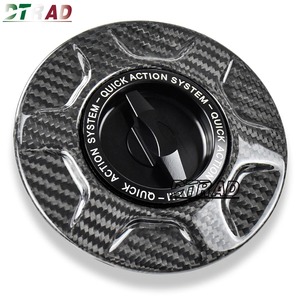 Pour <span class=keywords><strong>KAWASAKI</strong></span> ZX6R 636 2019-2026 <span class=keywords><strong>ZX10R</strong></span>/RR 2021-2025 ZX4R ZH2 Z650 Z900 – Bouchon de réservoir de carburant sans clé en fibre de carbone - Product Image 4