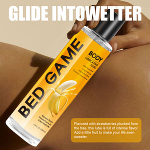 Private Label BED GAME Banana <strong>Flavored</strong> Lubricant, No Rinse <strong>Flavored</strong> <strong>Lube</strong>, Couples Lubricants Intimate New Design 200ml - Product Image 4