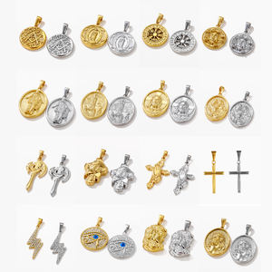 Acero inoxidable único antiguo griego mitología mujer serpiente Medusa colgante para hombres mujeres joyería Vintage - Product Image 4