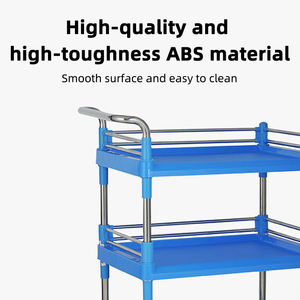 Stille Geneeskunde Wisselwagen Schoonheid Instrument <span class=keywords><strong>Trolley</strong></span> Kleine Kar Ziekenhuis Behandeling Hand Push Tool Cart - Product Image 3