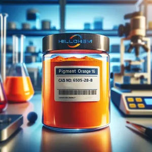 Factory Wholesale Pigment Orange 16 CAS 6505-28-82 High Color Strength Organic Pigment For Plastic Ink Paints Solvent Dye