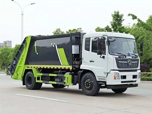Camion compacteur de déchets hydraulique Dongfeng 4X2 LHD/RHD 15m³, directement de l'usine, pour les projets de collecte des déchets municipaux - Product Image 2