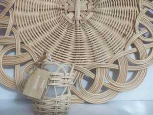 Lanternes en bambou et rotin naturel faites à la main, porte-bougie avec verre, décoration moderne et écologique pour la maison, utilisation intérieure et extérieure - Product Image 3