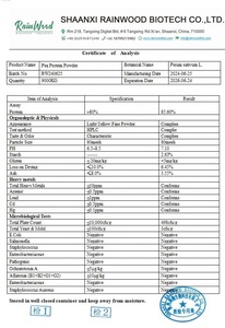 レインウッド供給85% 90% エンドウ豆タンパク質単離物バルク単離エンドウタンパク質低ナトリウム - Product Image 2