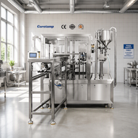 Machine de remplissage et de bouchage automatique rotative pour sachets Doypack et sachets à bec verseur de jus