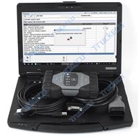 Herramienta de diagnóstico de coche para ordenador portátil CF54 VCI C6 Wifi Doip multiplexor Sd Connect Xentry Das DTS Monaco Stafinder herramienta de software Vediamo HHT