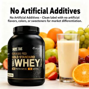 OEM/ODM Özelleştirilebilir Otla Beslenen Whey <span class=keywords><strong>Protein</strong></span> İzolatı - Doğal Aromalı Glutensiz %100 Whey <span class=keywords><strong>Protein</strong></span> Tozu - Product Image 3