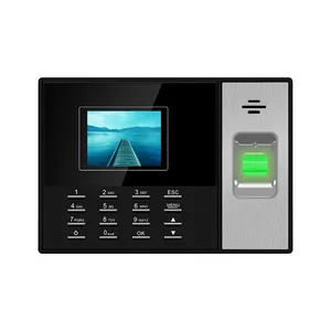 GPRS Wifi TCP/IP RS485 Fingerprint Time Recorder Finger Print Staff Biometric Attendance Machine With Cloud Software