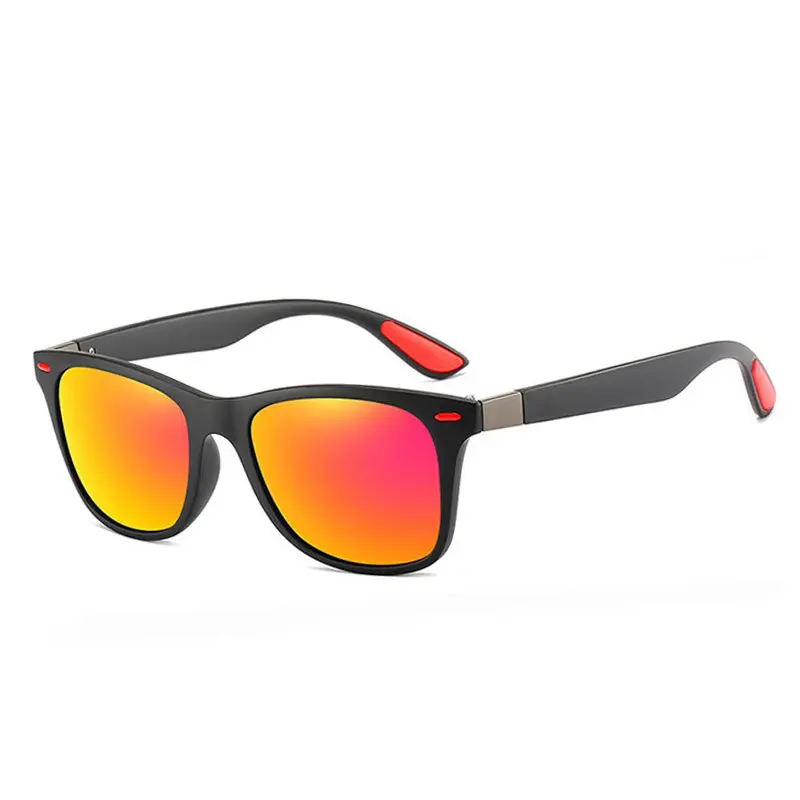 Mode classique lunettes de soleil polarisées hommes femmes carré lunettes de soleil Anti-éblouissement lunettes voyage pêche cyclisme lunettes de soleil UV400