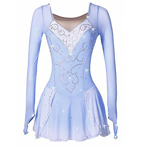 Phong Cách Mới Hình Trượt Băng Ăn Mặc Cho Trẻ Em Khiêu Vũ <span class=keywords><strong>Latin</strong></span> Trang Phục Hiệu Suất Mặc Cho Trượt Băng - Product Image 3