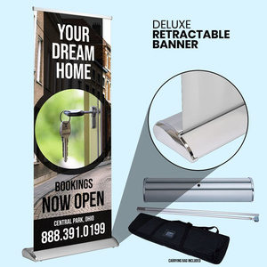 Tùy chỉnh cuộn lên biểu ngữ Vinyl di động biểu ngữ cuộn lên biểu ngữ cho triển lãm Thương mại và quảng cáo triển lãm - Product Image 5